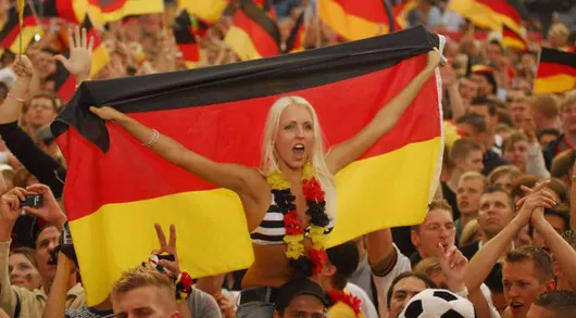 Supportrice allemande