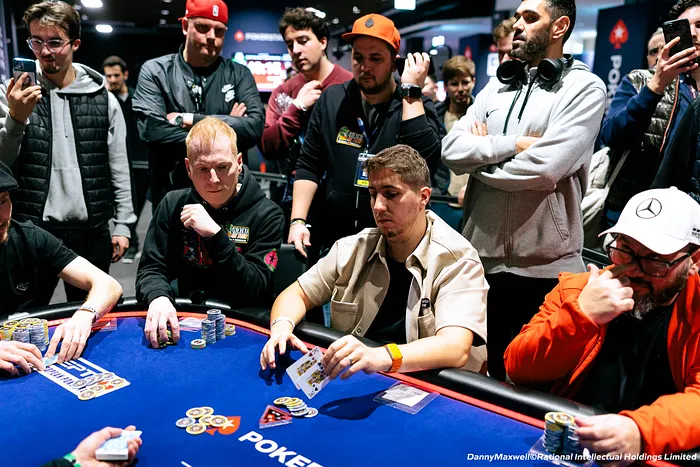 Daniel Custódio na bolha do EPT Paris Main Event