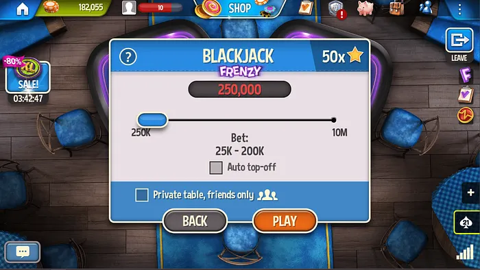 Blackjack Normal GOP3
