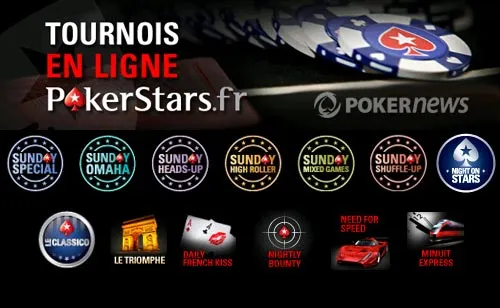 Pokerstars.fr : les perfs online du dimanche 7 août