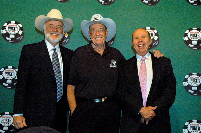 Crandell Addington, Doyle Brunson & Jack Binion