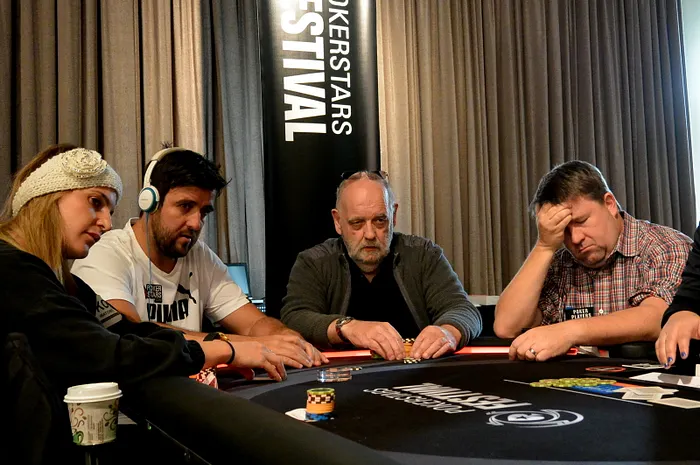 Andre Akkari, Peter Smyth, Chris Moneymaker