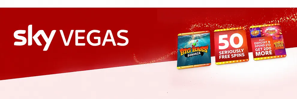 Sky Vegas 50 free spins bonus