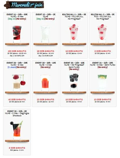 Winamax Summer Shots : Le programme jusqu'au 7 juin (1.500.000€ garantis) 101