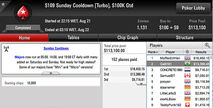 Matheus "pimenta7" Pimenta Cravou Big 5 & Mais 105