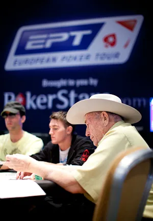 First EPT for Doyle and he's moving on