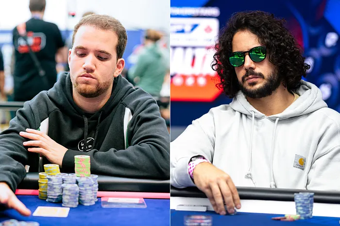 João Tomás e Luís Faria no EPT Malta