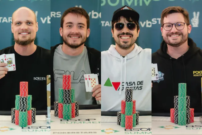 Ivan Ost, Vinicius Vera, Gabriel Nora e Diego Costa