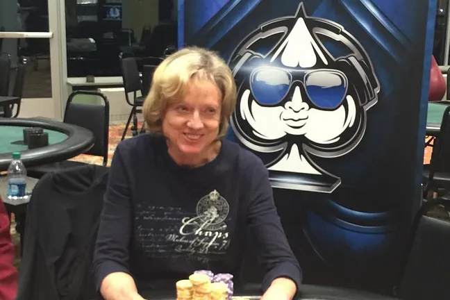 Nancy Anderson - Day 1a Chip Leader