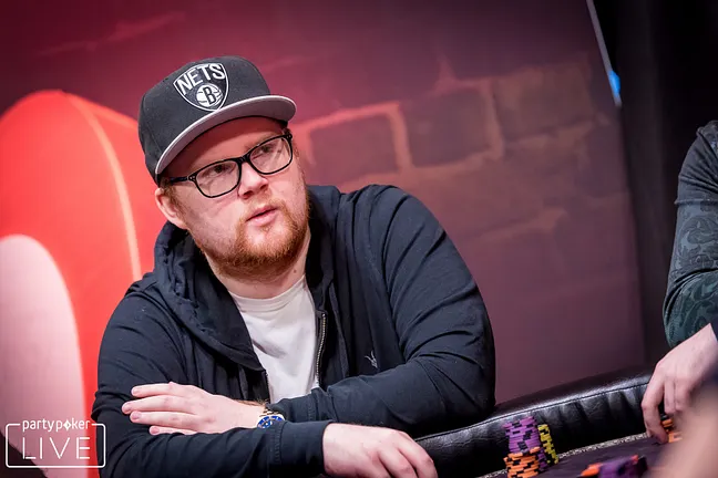 Chris Brammer at the UKPC Super High Roller final table