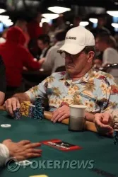 Larry Diagle eliminated in 25th place