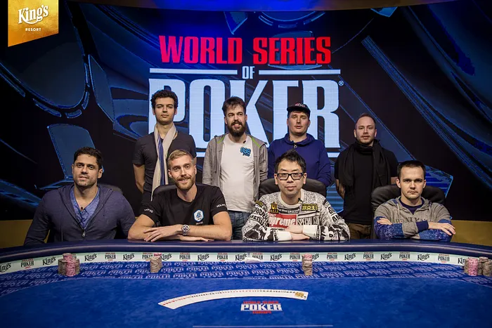 Mesa Final do €25k Super High Roller das WSOPE