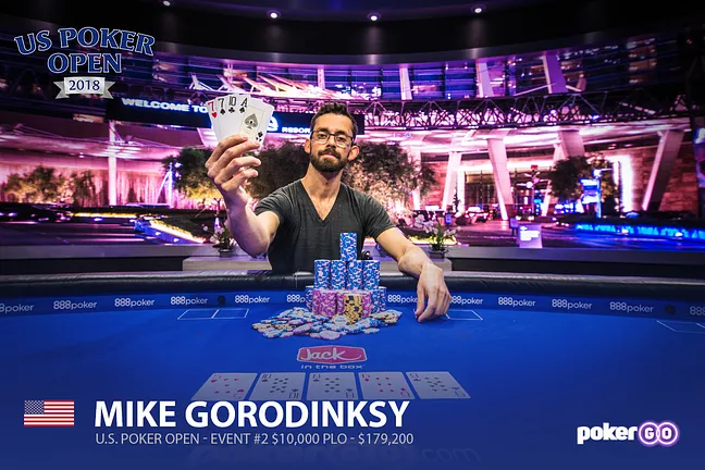Last Years Champion Mike Gorodinsky