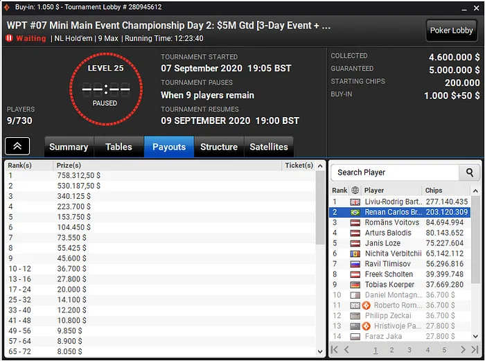 wpt world championship online