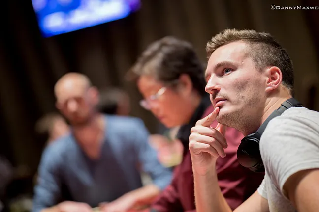 Steffen Sontheimer currently leads Poker Masters