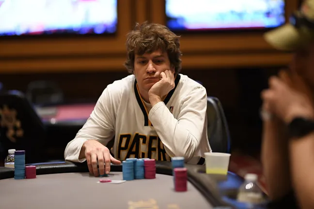 Luke Blindert in prior poker play.