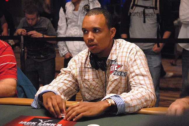 Phil Ivey before elimination