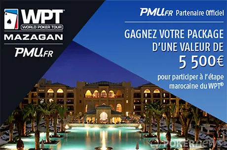 World Poker Tour Mazagan : programme complet et satellites 0001