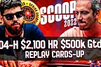Vitória de André Marques no $2.100 Sunday HR do SCOOP 2022 [cartas reveladas]
