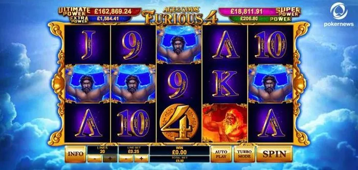 Slots de dinheiro real Age of the Gods