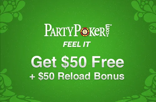 $50 Grátis + $50 em Bônus de Recarga