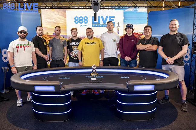 888poker Live Barcelona Final Table