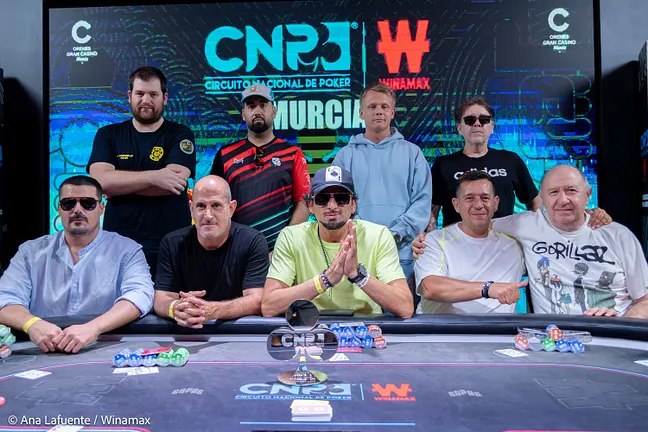 Mesa Final CNP Winamax Murcia