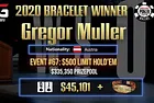 Gregor "soulsntfaces" Muller Wins First Bracelet in Event #67: $500 Limit Hold'em for $45,102