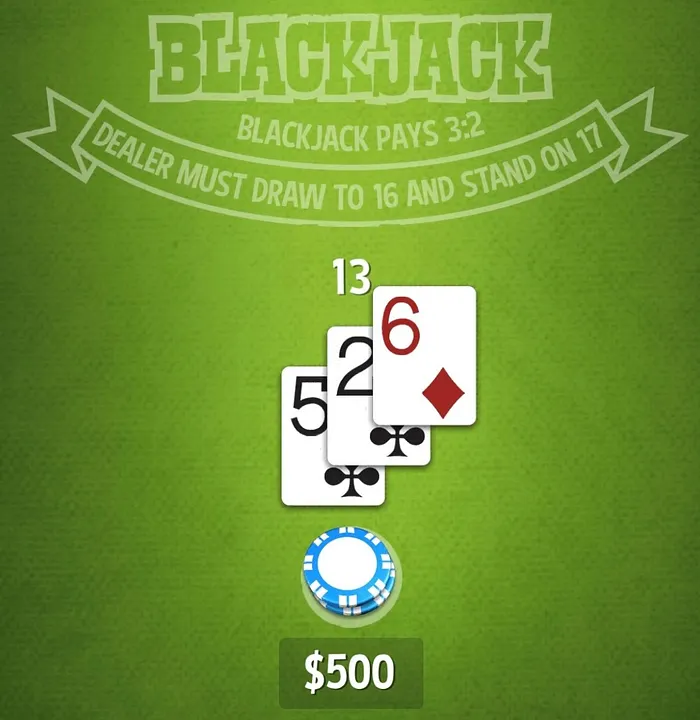 Blackjack In-Game GOP