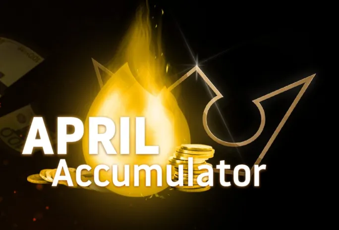 Run It Once April Accumulator offers you a 50% bonus on your Weekly Legends Cash Rewards