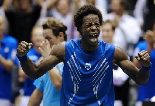 Gaël Monfils, Coupe Davis Serbie - France