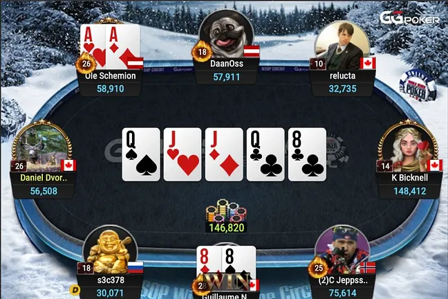 Schemion Busts One, then Has Aces Cracked