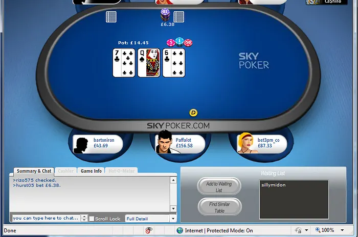Sky Poker Looks to Attract News Players with Major Software Upgrade 0001