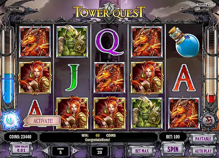 Free Vegas Slots: Tower Quest