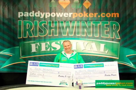 Last year's Irish Winter Festival Champion John Keown