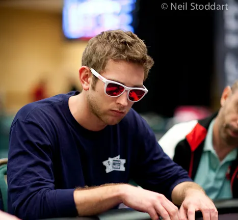 Connor Drinan loses a big pot.