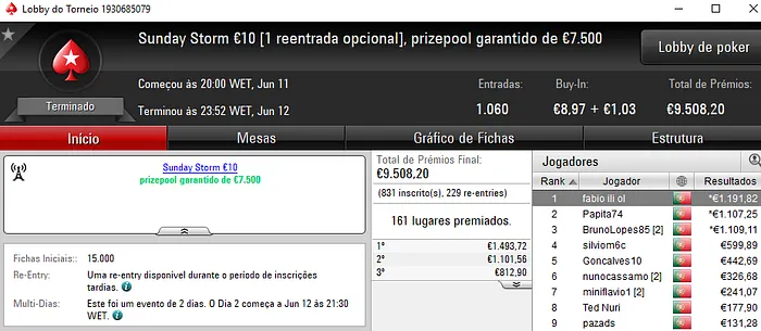 2molcov Vence Sunday Special; fabio ili ol Conquista Sunday Storm & Mais 102