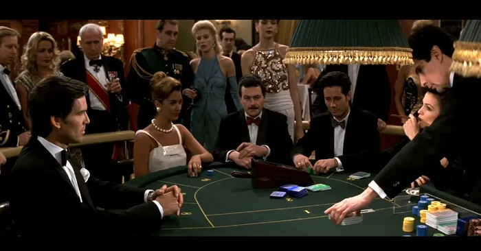 El bacará en 'Goldeneye'