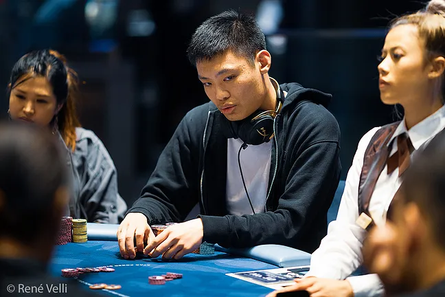 Andrew Zhang bagged biggest on Day 1d