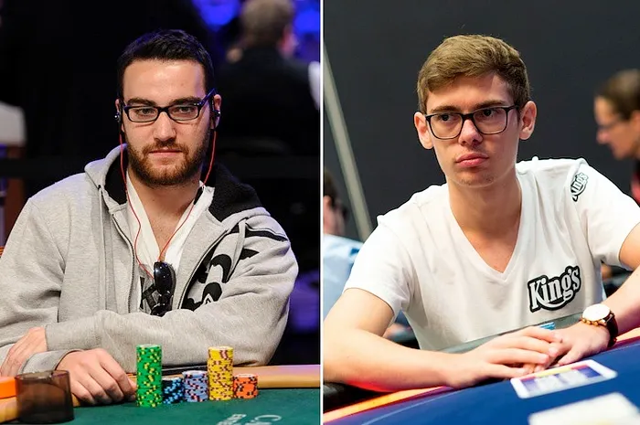 Chad Power (left) and Fedor Holz (right)