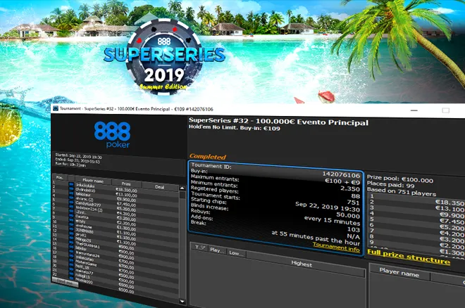 SuperSeries na 888poker