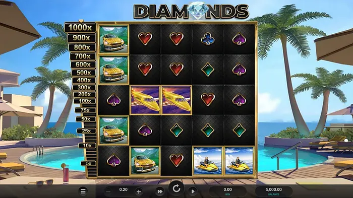 diamonds slot game