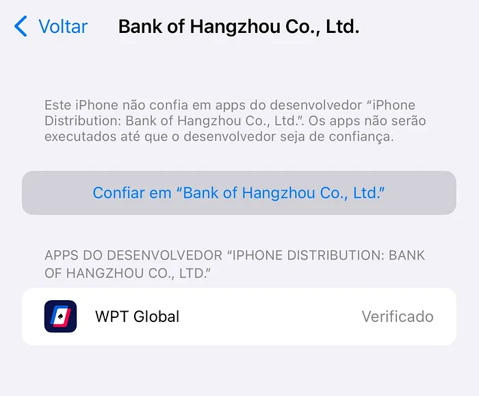 WPT Global app iOS