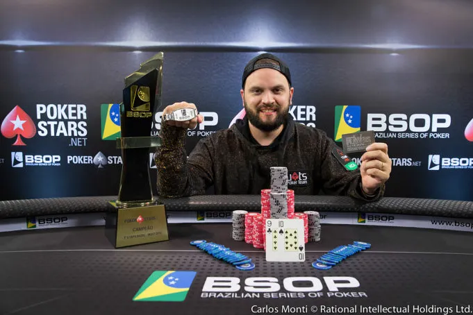 Saulo Sabioni Campeão BSOP Natal