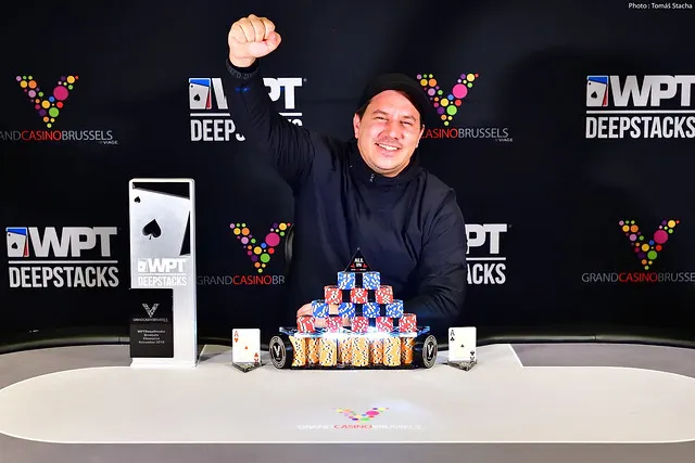 Gregory Luttke-Grech campeão Main Event WPTDeepStacks Brussels