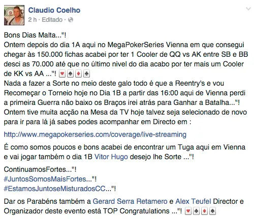 Cláudio Coelho Vai na Segunda Bala em Viena (TV Table) 101