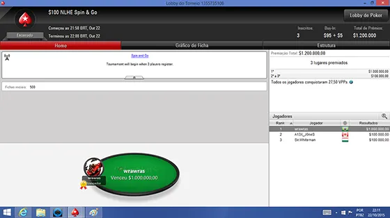 Brasileiro "wrawras" Crava Novo Spin&Go Milionário no PokerStars 101