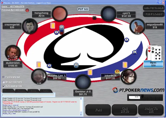 Background Mesas Nas Salas de Poker – Logo PT.PokerNews Grátis 108