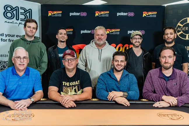 $600 Main Event Final Table