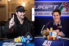 Phil Hellmuth & Vanessa Selbst